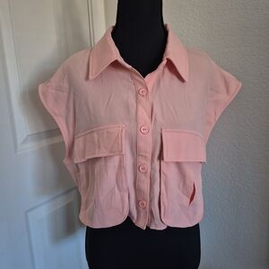 Love J Blush Pink Blouse